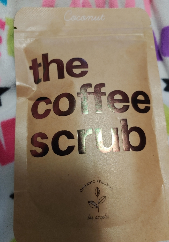 The coffee scrub